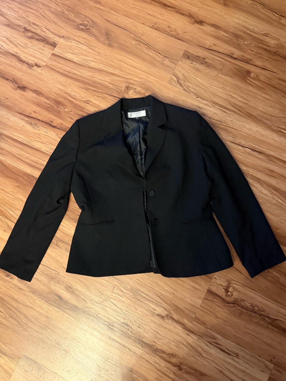 Tahari Black Blazer